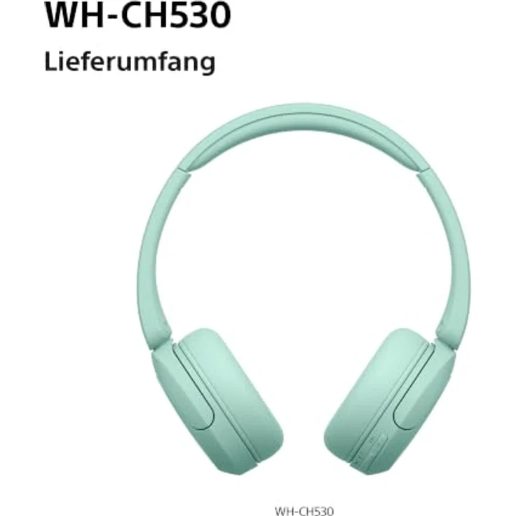 Sony WH-CH530, On-Ear Kopfhörer mit überzeugendem Sound, mint – Bild 9