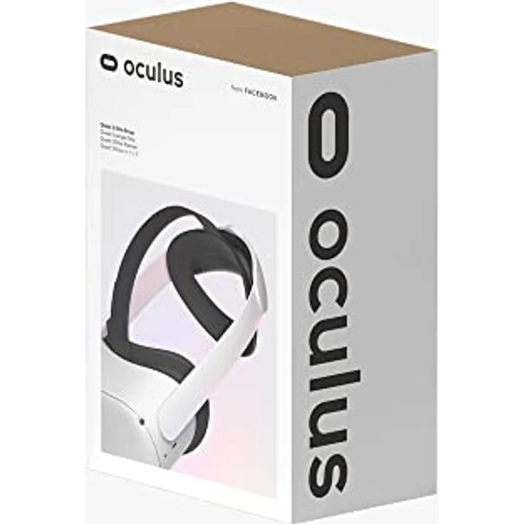 Oculus META 137237, Elite Gurt für Meta Quest 2, frontmontiertes Display, Schwarz, Weiß, 175 mm – Bild 4