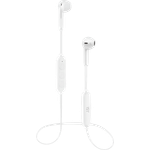 ISY IBH-3700-1-WT, In-ear Bluetooth Kopfhörer mit erstklassigem Sound, Weiß