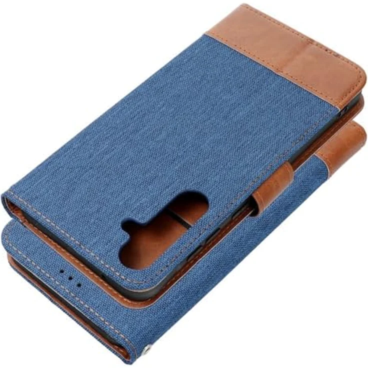 COFI 1453 Jeans-Buch-Handyhülle für Samsung Galaxy A36 5G, praktische Taschen und sicherer Verschluss, Blau – Bild 3