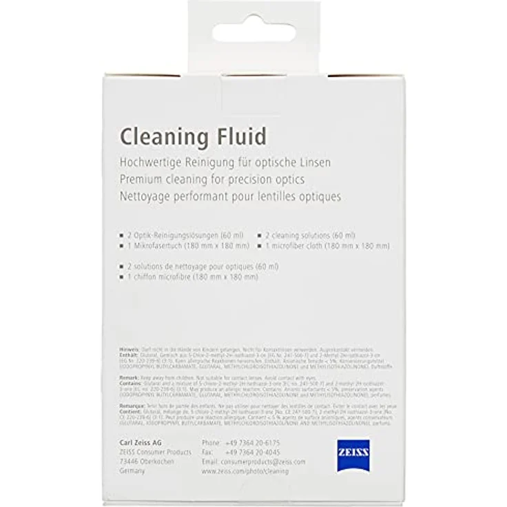 ZEISS Reinigungsspray – Reinigungsspray für Objektive, Filter, Brillengläser, Ferngläser und LCD-Displays – Bild 3