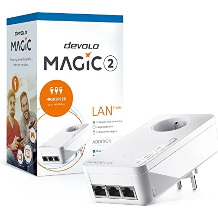 Devolo Magic 2 Powerline Einzel Adapter 2.4 GBit/s-3 – Bild 2