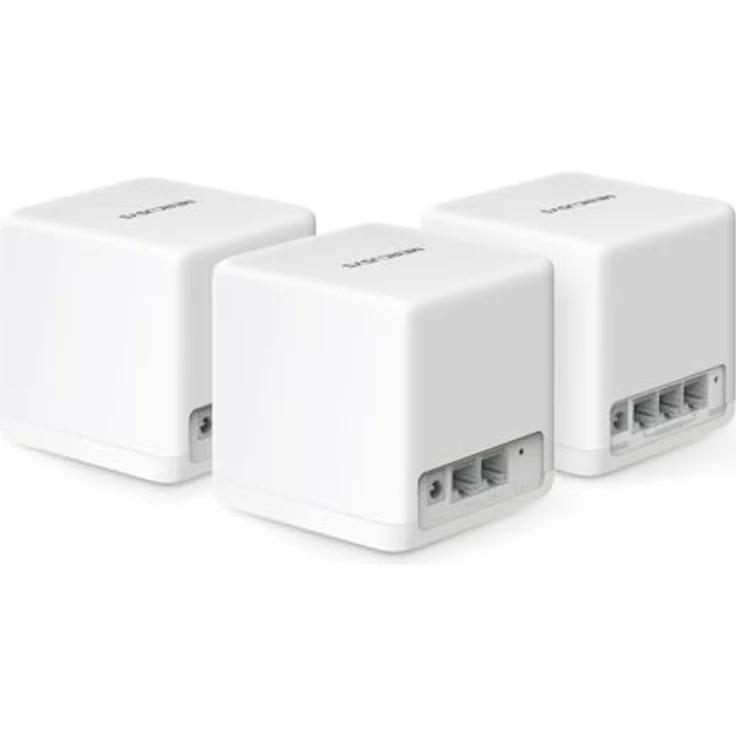 Mercusys HALO H60X WiFi Mesh System 6, Dual-Band 1500 Mbps, für 550 m², Weiß, 3 Stück – Bild 2