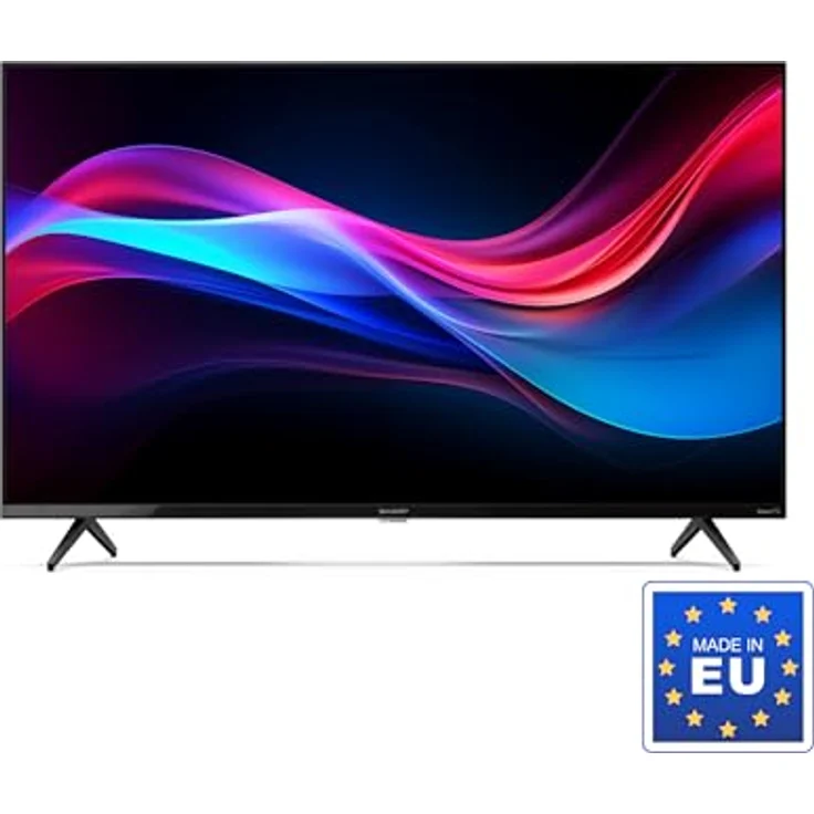 Sharp 43GJ4225E, 43 Zoll 4K Ultra HD Smart-TV mit WLAN, LED-Technologie, Schwarz – Bild 3