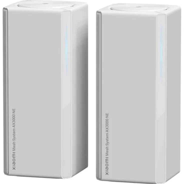 Xiaomi Mesh System AX3000 NE EU(2 Pack) Whole-Home Wi-Fi Coverage, Seamless Roaming, High-Speed Wi-Fi 6, NFC easy share – Bild 1