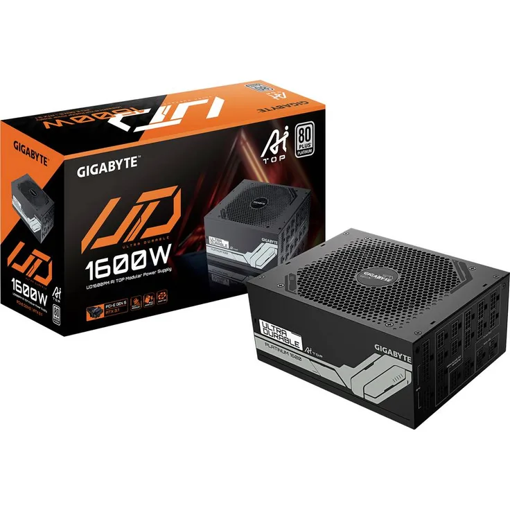 Gigabyte GP-UD1600PM PG5, 1600W ATX Netzteil mit zuverlässiger Energieversorgung und fortschrittlichen Schutzmaßnahmen