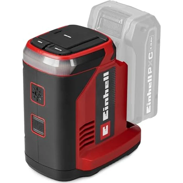 EINHELL Akku-Energiestation TC-ES 18/150/1 Li, mobile Stromversorgung mit 150 W, USB-C-PD und LED-Licht, Solo – Bild 1