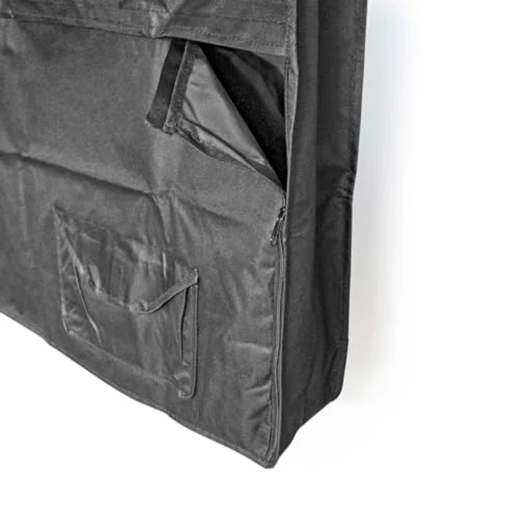 Nedis Outdoor-TV-Schirm-Abdeckung, Schutzabdeckung für 65-70 Zoll Fernseher aus Oxford-Gewebe, 360°-Schutz, Schwarz – Bild 8