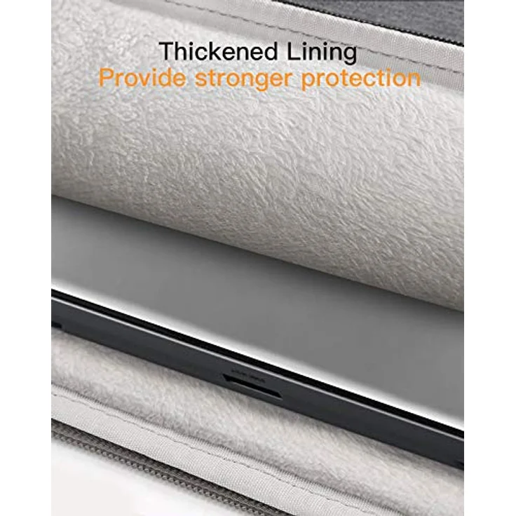 Inateck Laptop-Hülle 15.6 Zoll Laptoptasche Notebook Sleeve Schutzhülle, kompatibel mit den meisten 15-15.6 Zoll Laptops - Preisvergleich – Bild 5