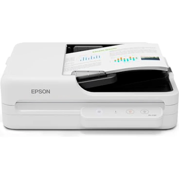 Epson WorkForce DS-1730, Dokumentenscanner mit Flachbettdesign und kompakter Stellfläche – Bild 2