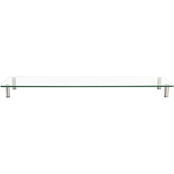 LogiLink TV- Monitorerhöhung aus Glas (Dicke: 8mm), max. Belastung 20kg, höhenverstellbar, Länge = 1m – Bild 2
