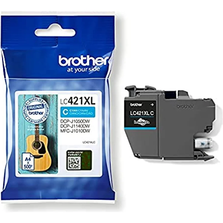 Brother LC-421 XL Tinte Cyan – Bild 2