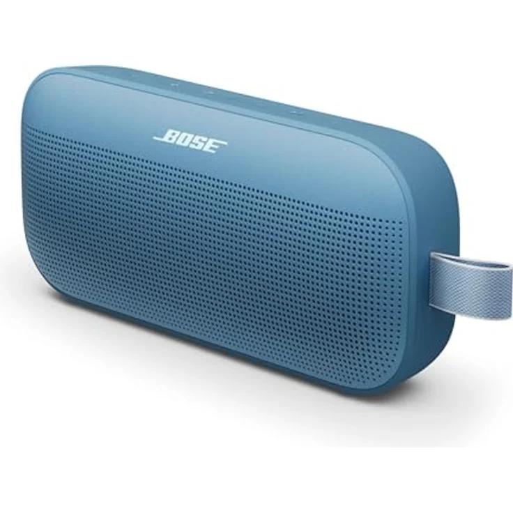 Bose SoundLink Flex Tragbarer Bluetooth-Lautsprecher (2. Gen.), Natural Sound, bis zu 12 Stunden Akkulaufzeit, staubdicht und wasserdicht, Blue Dusk – Bild 1