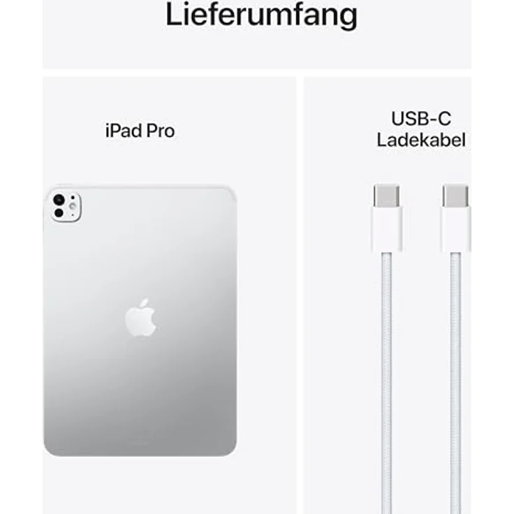 Apple iPad Pro 11" (2025) Wi-Fi 256GB Silber – M5 Chip, Ultra Retina XDR Display, Modell MDWL4TY/A – Bild 6