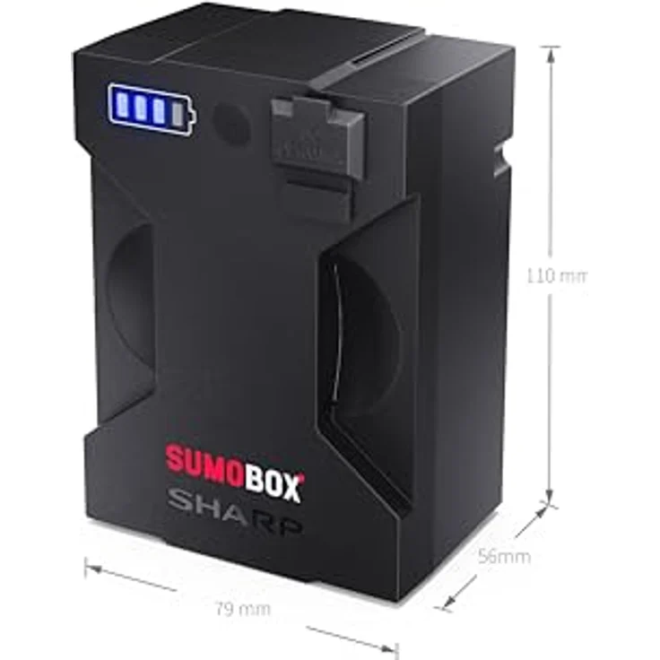 SHARP CP-LSBP1, Wiederaufladbarer 14,8 V Li-Ion-Akku mit Ladegerät, kompatibel mit SumoBox CP-LS100 und CP-LS200, USB-A Powerbank, 5,0 Ah, 74 Wh – Bild 4