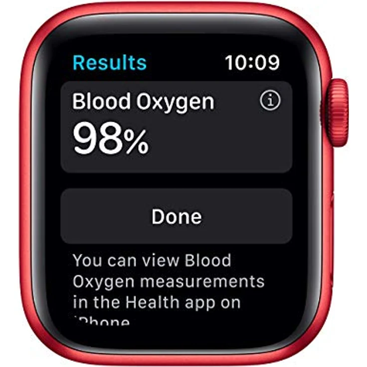 Apple Watch Series 6 GPS + Cellular, 40 mm (ROT) Aluminiumgehäuse mit (ROT) Sportband, EKG- und Blut-Sauerstoffmessung – Bild 2