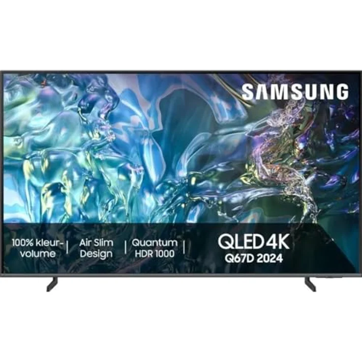 Samsung TV QLED 50Q60D, 125 cm, Smart, 4K Ultra HD (Model 2024) in Black – Bild 1