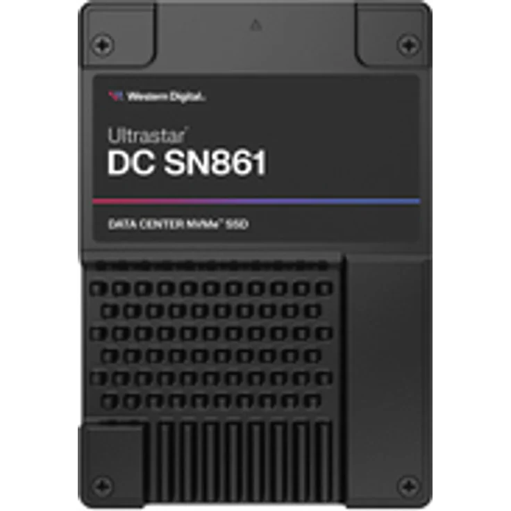 WD Ultrastar DC SN861 WUS6BA138PSP9X3, 3.84 TB interne SSD für Datencenter mit U.2 PCIe 5.0 x4 Schnittstelle und hoher Performance