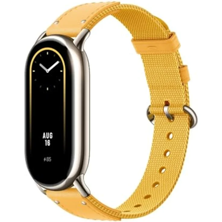 Xiaomi Smart Band 8 Braided Strap - Yellow, Ergonomisches Design, Robuste Materialien – Bild 3