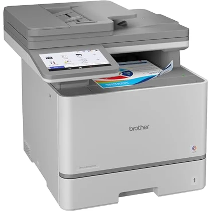 Brother MFC-L8970CDW, Multifunktionsdrucker, Laser, Farbdruck, 2400 x 600 DPI, A4, bis zu 31 Seiten/Min., Grau