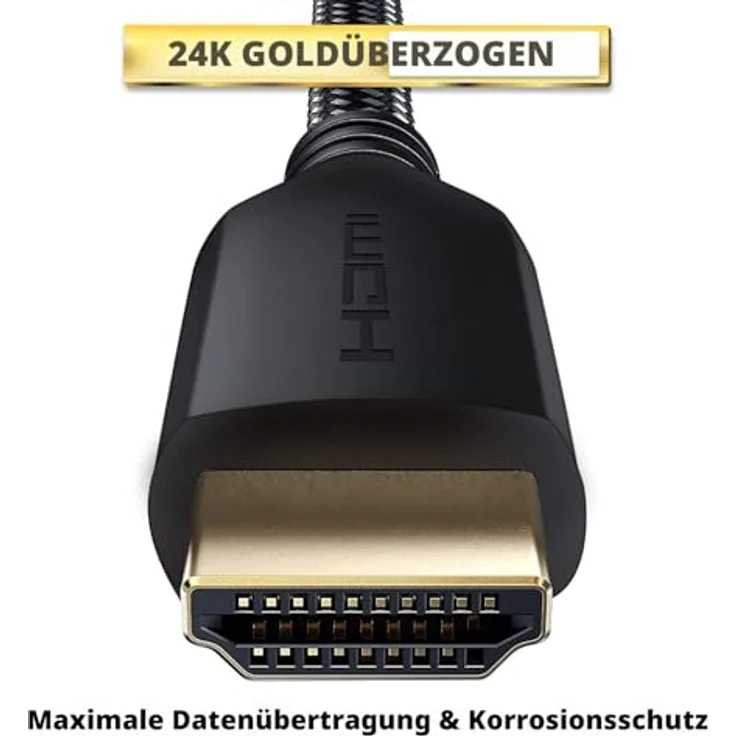 PowerBear PB-CH25F1P-01 PB-CH25F1P-01 HDMI-Kabel, 25 ', 1 Stück, Stück: 1 – Bild 7