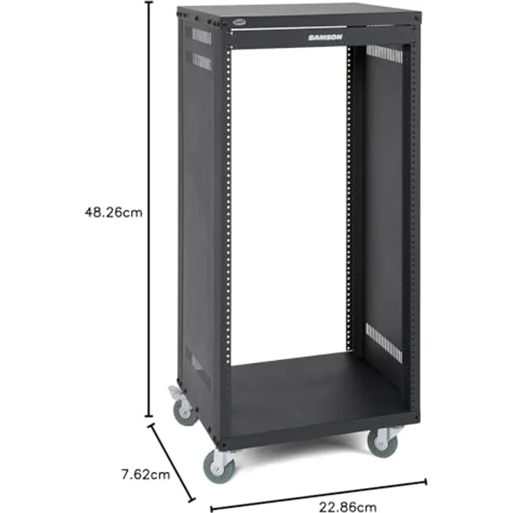 'Samson SRK21 19'''' Equipment Rack 21 HE inkl. Rollen'' – Bild 3