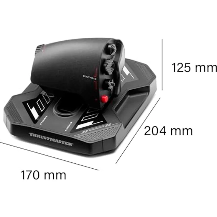 Thrustmaster SOL-R 6, Kabelgebundener Joystick für PC mit 14 Tasten und Gasregler – Bild 7