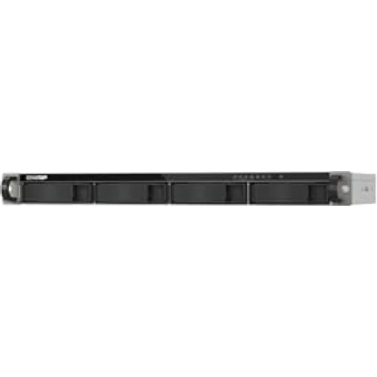QNAP TS-433eU 4-Bay NAS, 1U Rackmount Design, Kurze Tiefe, Edge Speicher, Dateiverwaltung, Docker Container – Bild 2