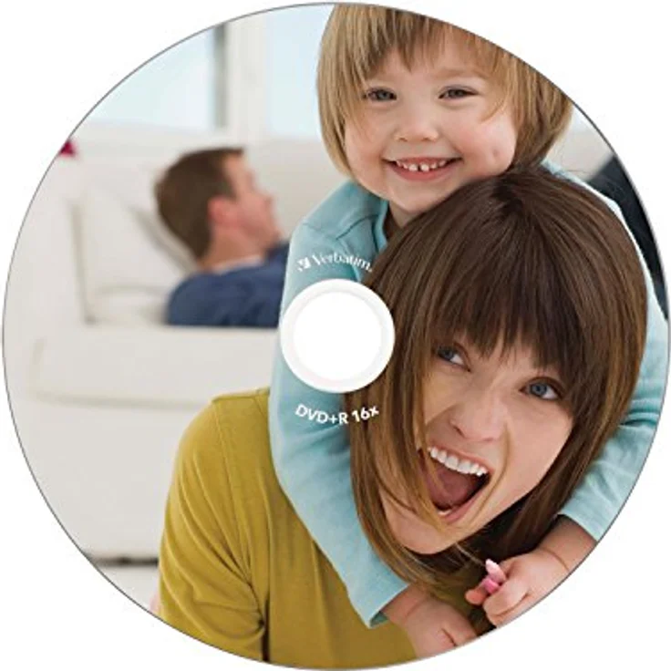 Verbatim DVD+R 4,7 GB - 16-fache Brennngeschwindigkeit - hohe Lebensdauer - Kratzschutz - 10 Stück Jewel Case – Bild 5