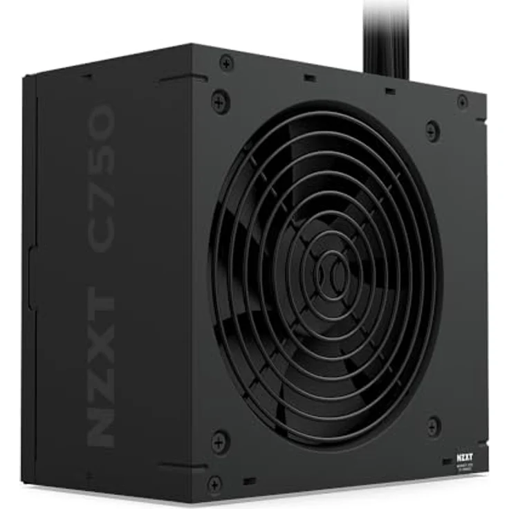 NZXT C750 Bronze, 750 Watt PC-Netzteil mit 80 PLUS Bronze-Zertifizierung, modulares Kabelmanagement, schwarz – Bild 1