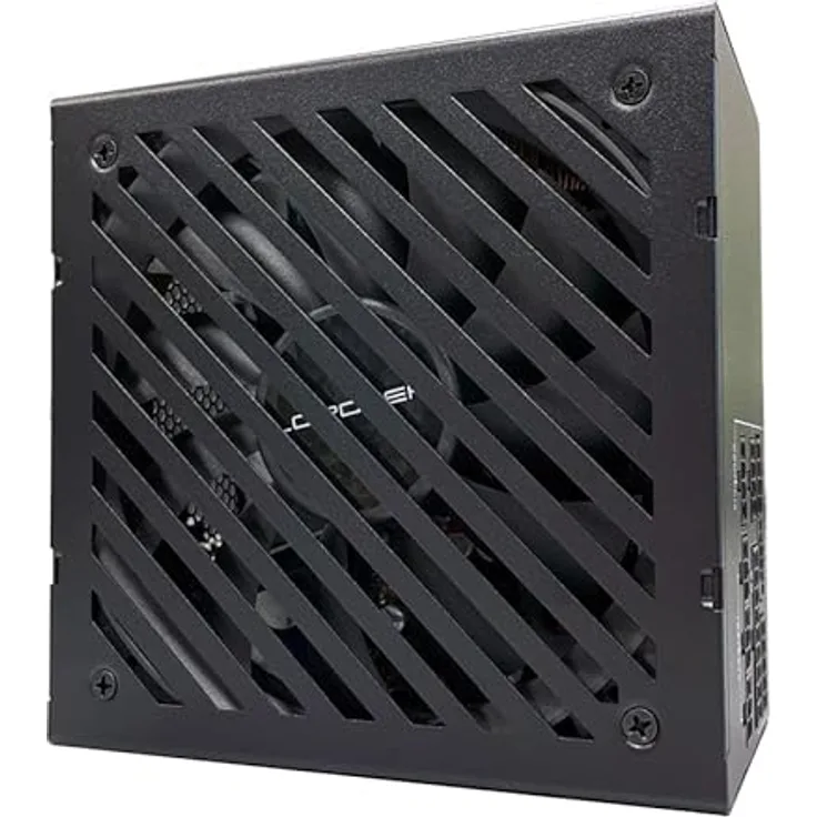 LC-POWER ATX PC Netzteil 850W, 80 Plus Gold, Vollmodulares Kabelmanagement, Integrator Pro Serie LC6850G-SI V3.1, Schwarz Hammerschlagoptik