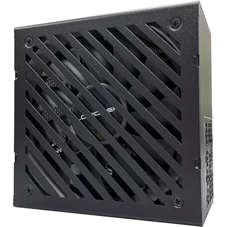 LC-POWER ATX PC Netzteil 850W, 80 Plus Gold, Vollmodulares Kabelmanagement, Integrator Pro Serie LC6850G-SI V3.1, Schwarz Hammerschlagoptik – Bild 1