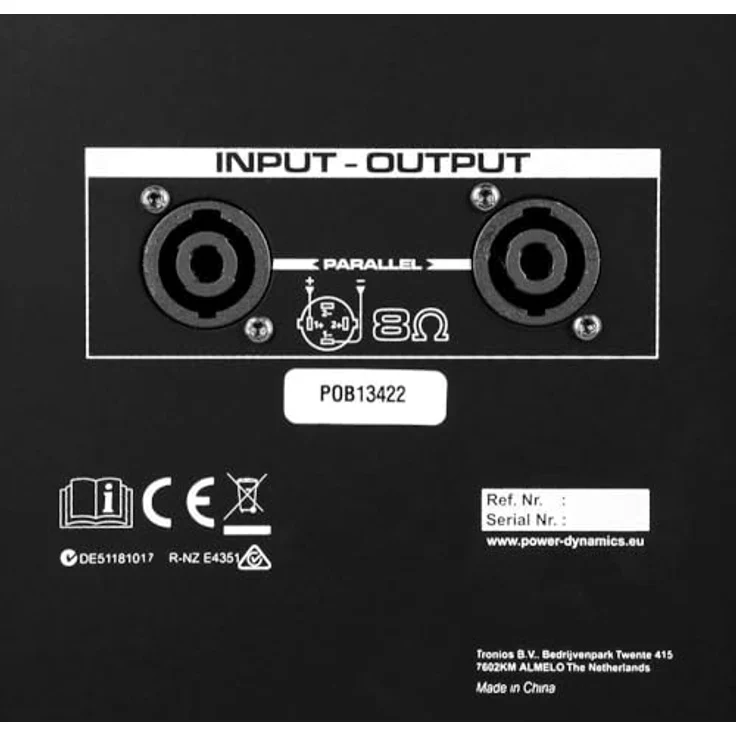 Power Dynamics PD410P, 10" passiver 2-Wege-Lautsprecher mit 800W Leistung, robustes Design für mobile DJs – Bild 5