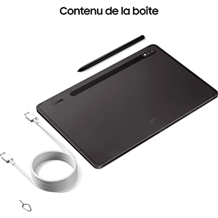 Touchscreen-Tablet - SAMSUNG - Galaxy Tab S8 - 11 - 8 GB RAM - 256 GB - Anthrazit - Wifi - S Pen enthalten – Bild 5