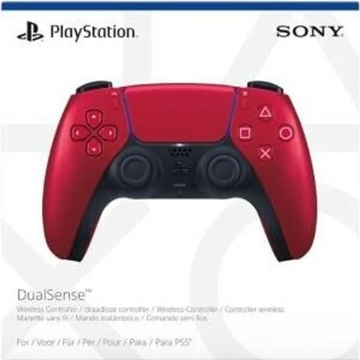 Sony PS5 Dualsense Wireless Controller (OEM), Rot - Immersives haptisches Feedback, adaptive Trigger & integriertes Mikrofon