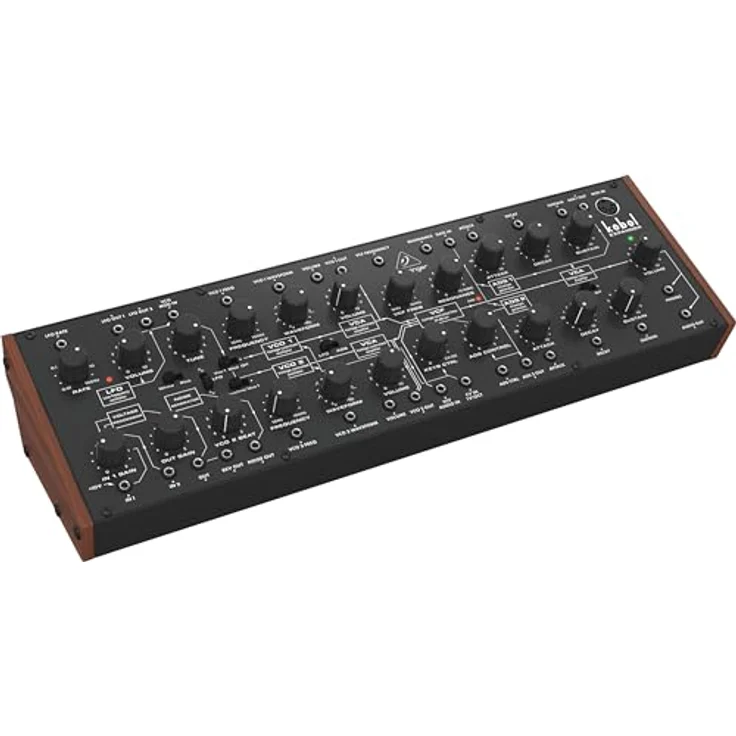 Behringer Kobol Expander, Analog Synthesizer im 19“ Desktop-Gehäuse mit 2 Oszillatoren, 32 CV und MIDI Anschlüssen – Bild 3