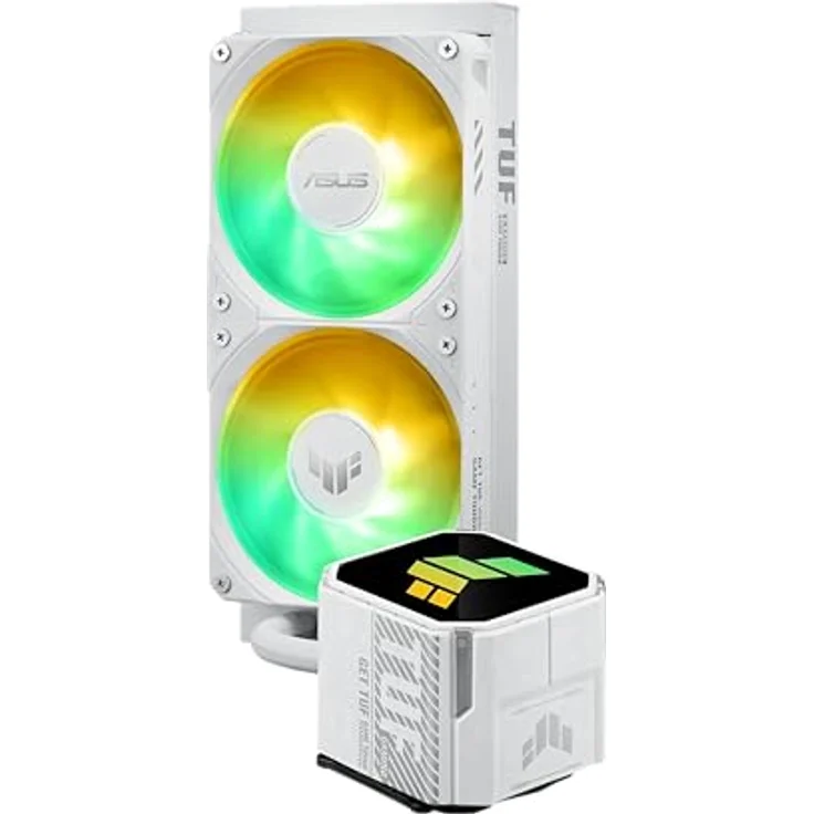 ASUS Wak Tuf Gaming LC III 240 ARGB, CPU Wasserkühler mit RGB-Beleuchtung, Weiss – Bild 4