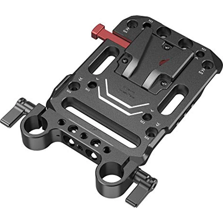 SmallRig 3016 V-Mount-Batterieplatte mit zwei 15 mm Stabklemmen – Bild 9