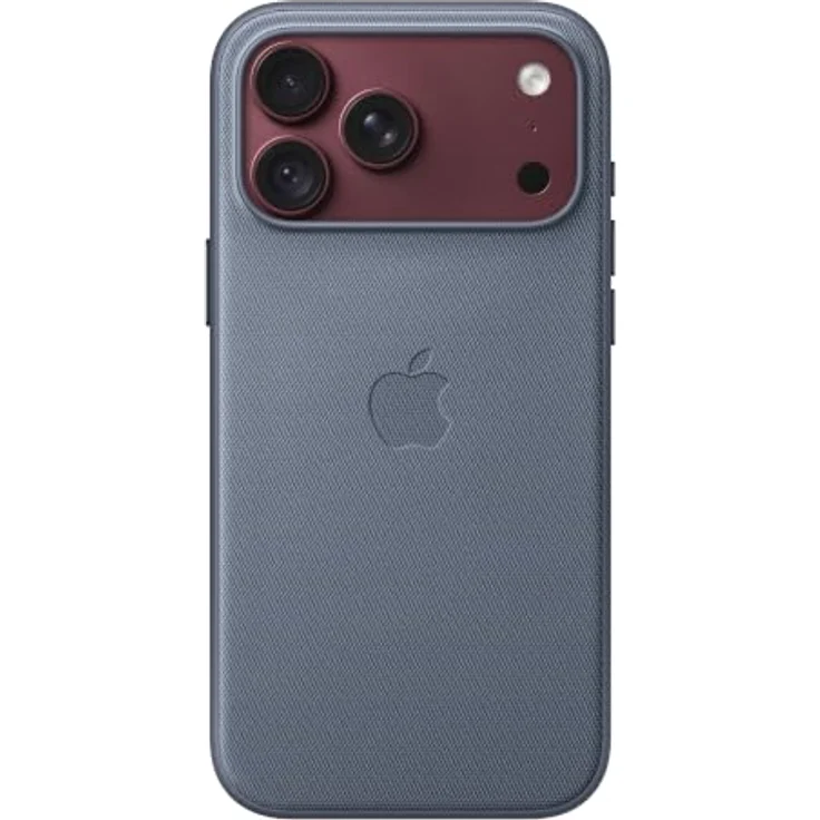 Apple TechWoven Case iPhone 18 Pro Max, Chambrayblau, MagSafe-kompatibel, recyceltes Polyester mit Magneten für kabelloses Laden – Bild 2