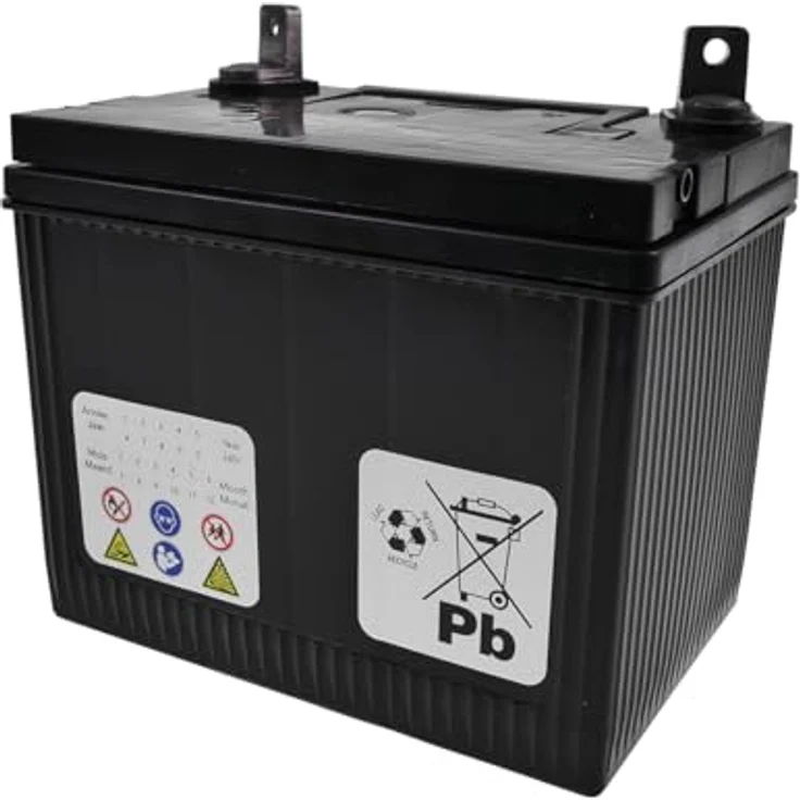 Landport Batterie 12V 24Ah für Rasenmäher Rasentraktor LB U1-300MF, Hochleistungsfähige Energieversorgung mit 300 CCA – Bild 6