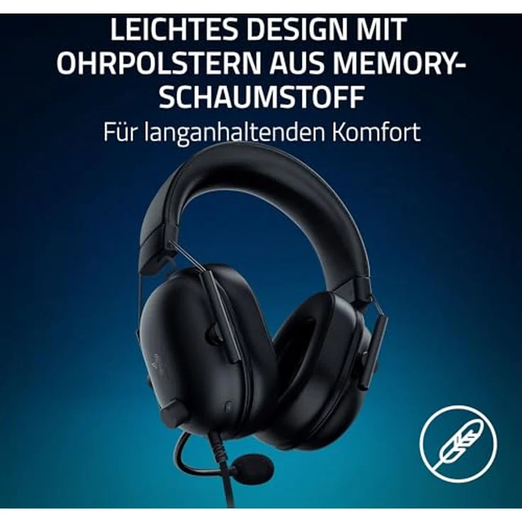 Razer Blackshark V2 X (Playstation) - Kabelgebundenes E-Sport Headset für Playstation Konsole (250g, Nierenmikrofon, 50mm Treiber, Passive Geräuschunterdrückung, 3,5mm Anschluss) Schwarz – Bild 5