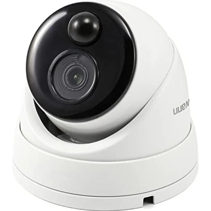 Swann CCTV Dome 4K Ultra HD IP-Überwachungskamera mit thermischer Abtastung und Gesichtserkennung und 1-Wege-Audio, Weiß (SWNHD-888MSD-EU) – Bild 2