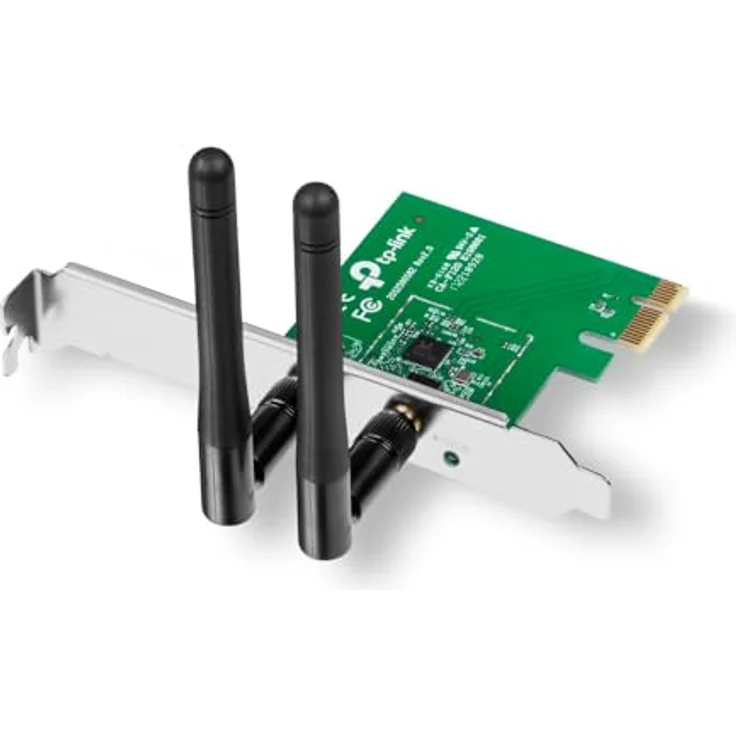 TP-Link TL-WN881ND WLAN PCI-E Netzwerk Karte N300 drahtloser Dual Band Express Adapter (400MBit-s auf 2,4GHz, 802.11-b-g-n, geeignet für Windows 7-8-8.1-10, Linux) – Bild 3