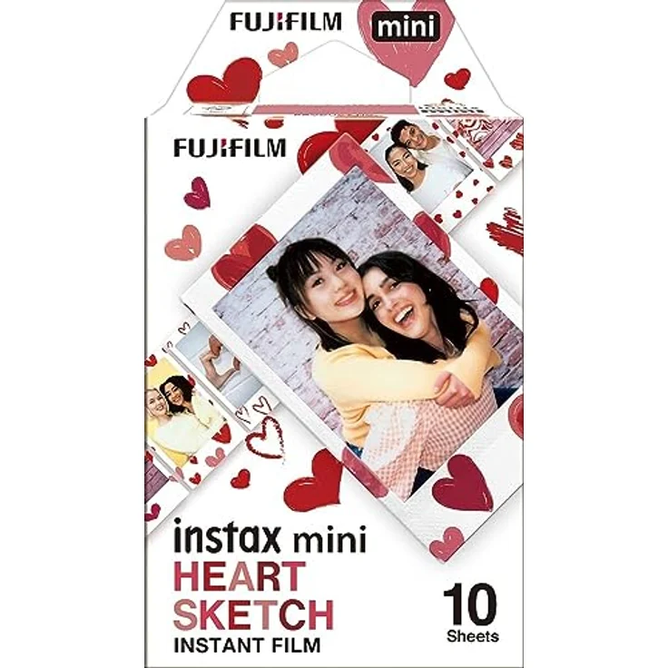 INSTAX Mini Film Heart Sketch - Preisvergleich – Bild 1