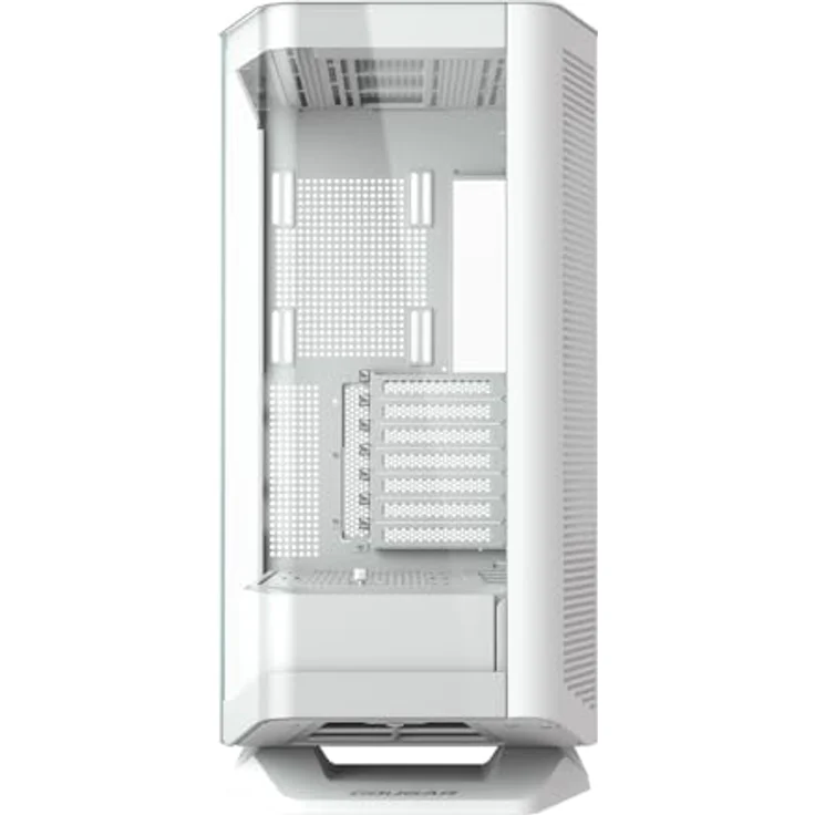COUGAR FV270 Midi-Tower PC-Gehäuse, gehärtetes Glas, RGB-Beleuchtung, Weiß, für E-ATX-Motherboards – Bild 7