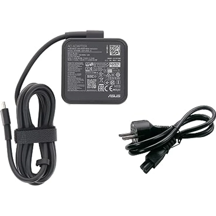 ASUS AC45-00 (ADP-45XE D), 45W USB Type-C Notebook Netzteil, schwarz, mit USB Power Delivery 3.0 (5/9/15/20 V) – Bild 3
