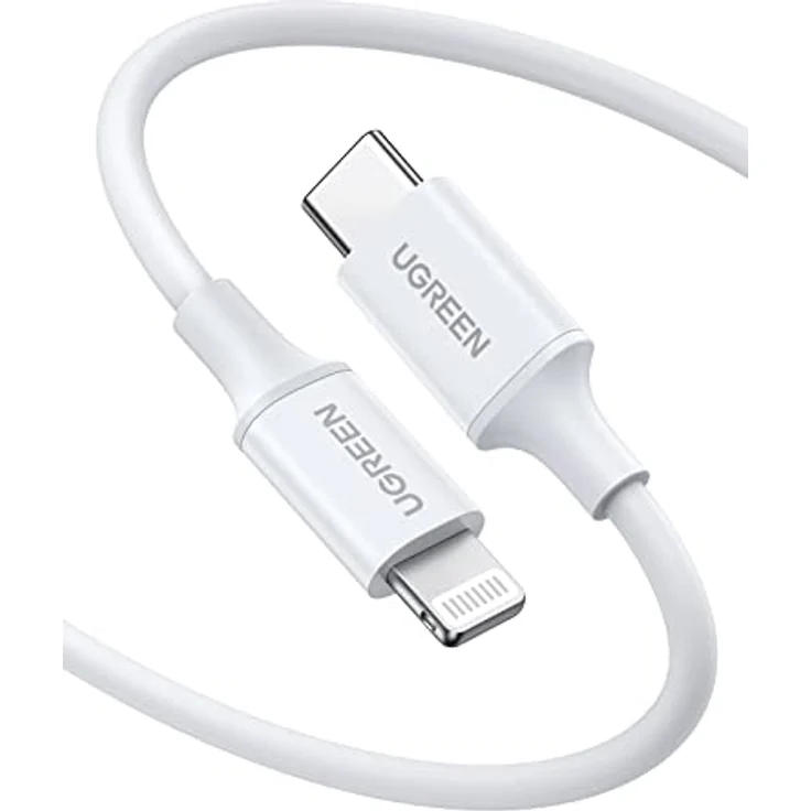 Ugreen Lightning To Type-C Cable 1m white – Bild 8