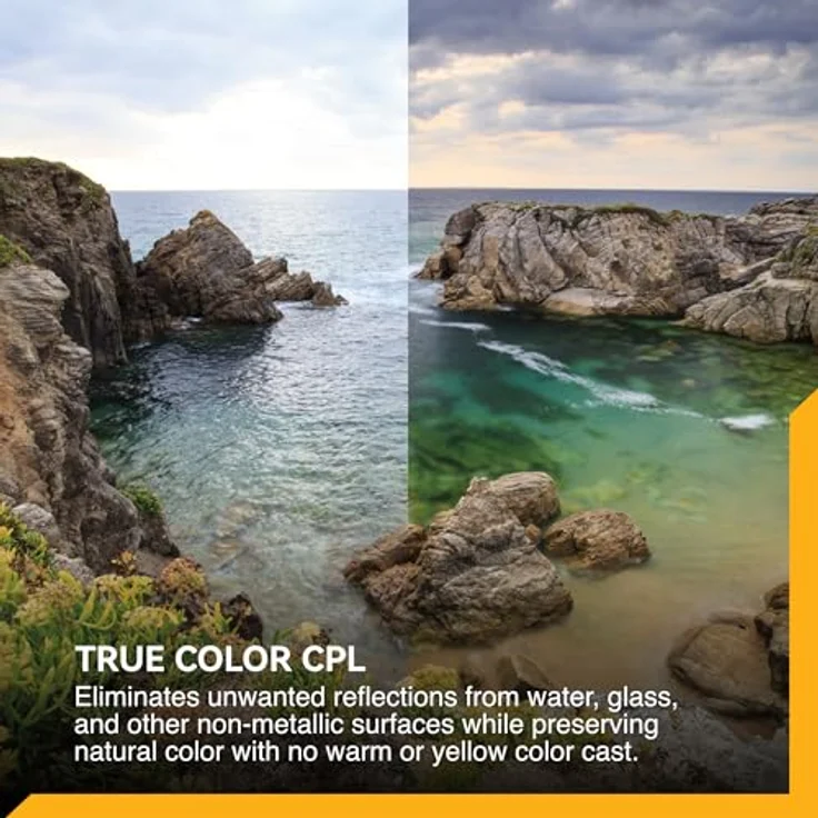 NiSi JetMag Pro MAXMAG TrueColor CPL, Zirkularpolarisationsfilter zur Reflexionsreduktion und Farbsättigung – Bild 3