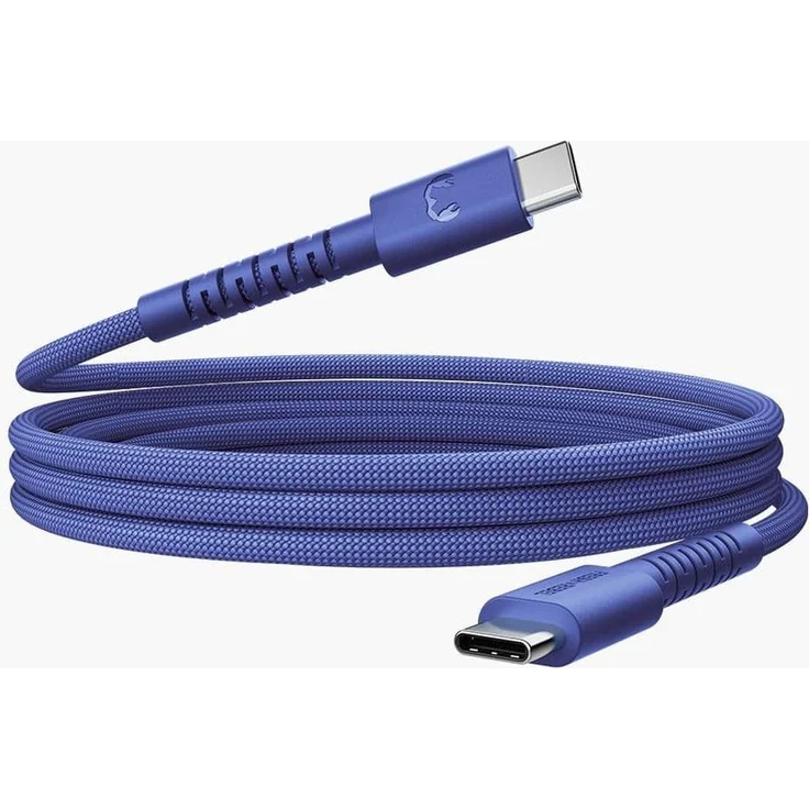 Fresh n Rebel 2ccc201tb USB-C Kabel, 2m, Male/Male, 100W PD, Silikon, True Blue
