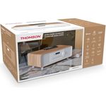 Thomson MICRO HI-FI CD/MP3/USB/DAB+ MIC301IDABBT mit Bluetooth 5.0, 60W Gesamtmusikleistung, Induktionsladegerät - schwarz